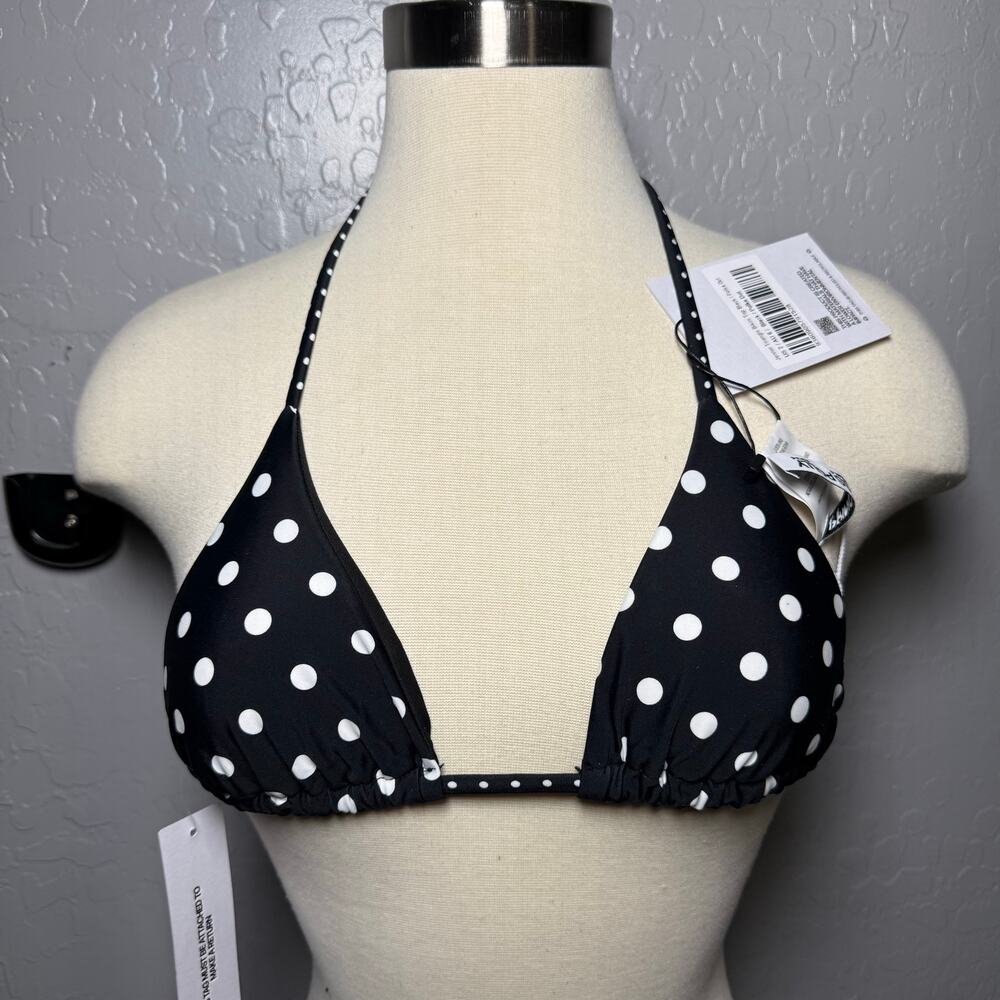 Princess Polly Jenner Triangle Polka Dot Bikini US 2